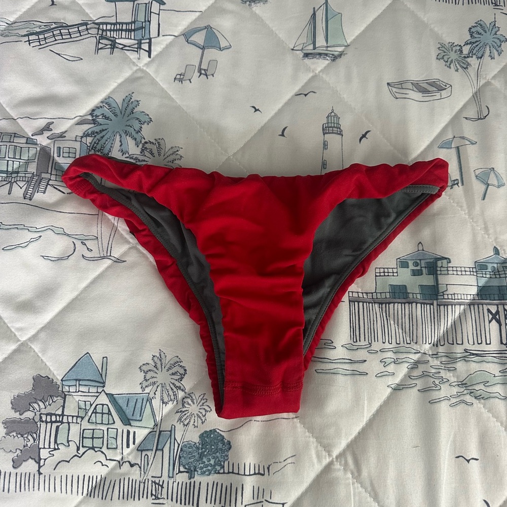 Jolyn Red Bikini Bottom